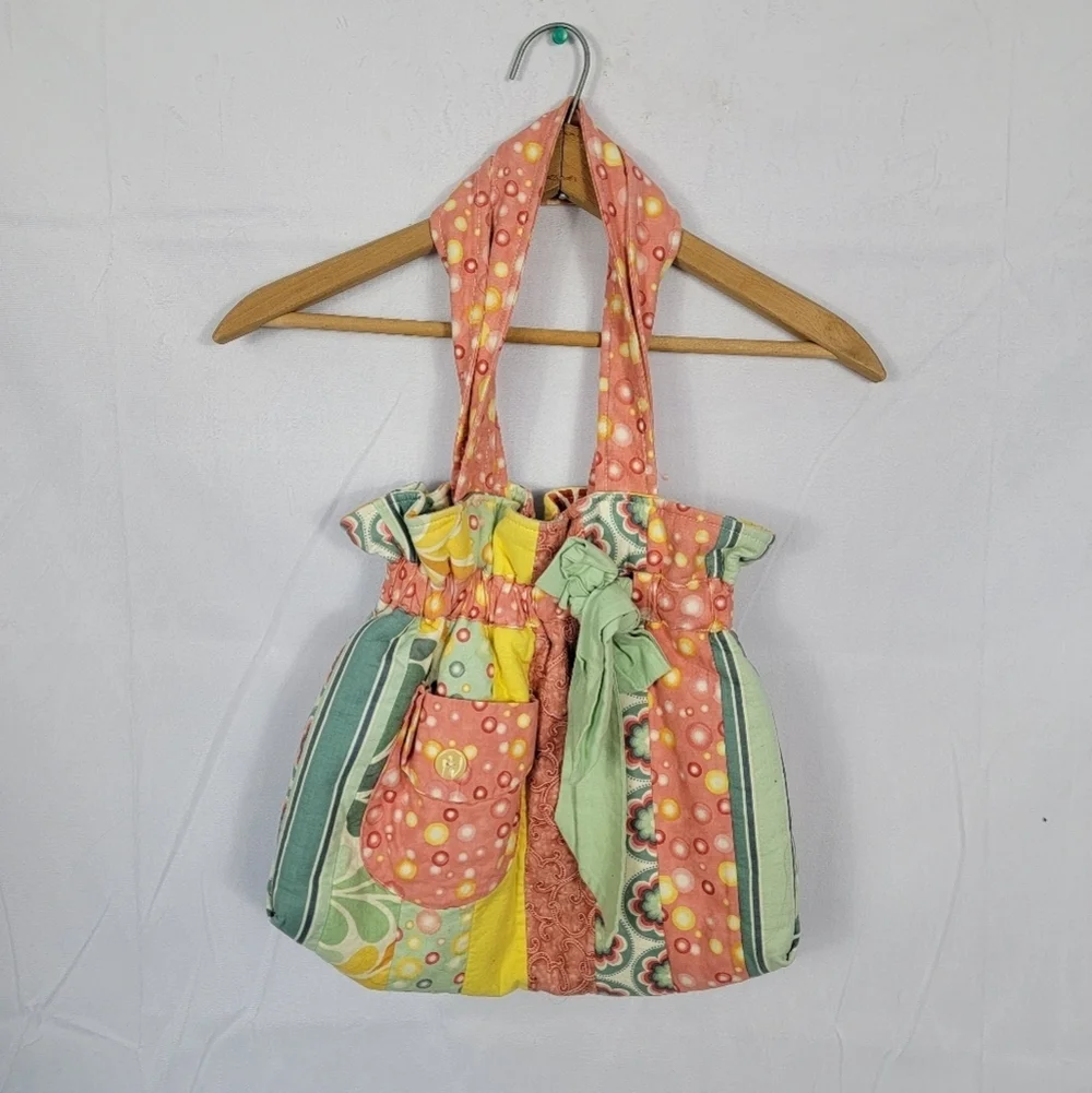 OS Patchwork Homemade Bag - Picture 1 of 7